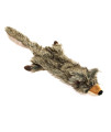 Zanies Unstuffies Critter Dog Toy - Coyote